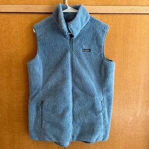 Columbia Blue Fleece Vest
